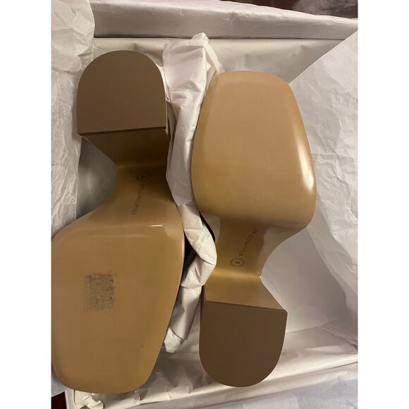 NEW Stella McCartney Skyla Alter Platform Mules, Retail $860, Black, Size 36 (6) - Picture 8 of 9